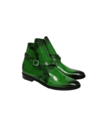 Shop Premium Jodhpur Boots – Genuine Leather in Green (Sizes 7-14) - Image 3