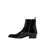 Discover premium Handmade Black Leather Side Zipper Boots for Men. Made with genuine calf leather and leather soles, these boots are perfect for formal and casual wear. Available in sizes 7-14.