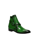 Shop Premium Jodhpur Boots – Genuine Leather in Green (Sizes 7-14)