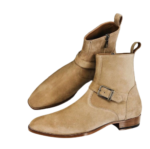 Elegant Suede Leather Jodhpur Boots – Handmade for Men (Sizes 7-14) - Image 5