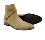 Elegant Suede Leather Jodhpur Boots – Handmade for Men (Sizes 7-14) - Image 3