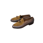 Handmade Brown Velvet Loafers for Men – Premium Genuine Velvet Slip-On Shoes | Comfortable & Stylish