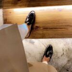 Handmade Black Color Original Leather Stylish Belgian Monk Strap Mules Back Less Shoes - Image 5