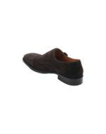 Premium Handmade Brown Suede Monk Strap Shoes for Men | Leather Sole, Sizes 7-14 - Image 6