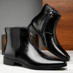 Premium Handcrafted Leather Chelsea Boots for Men – Black, Tan & Red – Leather Sole, Comfortable & Durable - Image 8