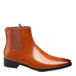 Premium Handcrafted Leather Chelsea Boots for Men – Black, Tan & Red – Leather Sole, Comfortable & Durable - Image 10