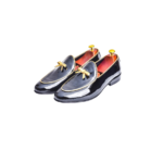 Premium Handcrafted Leather Loafers for Men - Black, Genuine Leather, Leather Sole, Durable & Comfortable