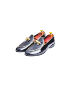 Premium Handcrafted Leather Loafers for Men - Black, Genuine Leather, Leather Sole, Durable & Comfortable