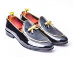 Premium Handcrafted Leather Loafers for Men - Black, Genuine Leather, Leather Sole, Durable & Comfortable - Image 4