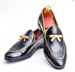 Premium Handcrafted Leather Loafers for Men - Black, Genuine Leather, Leather Sole, Durable & Comfortable - Image 5