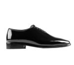 Handcrafted Men's Whole Cut Leather Shoes – Premium Black Leather, Leather Sole, Stylish & Durable - Image 3