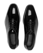 Handcrafted Men's Whole Cut Leather Shoes – Premium Black Leather, Leather Sole, Stylish & Durable - Image 2